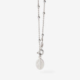 Zoe Labouré Feminine sterling silver chaplet bracelet featuring a delicate Miraculous medal